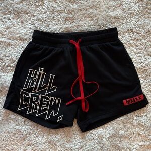 Kill Crew Thigh High Paisley Shorts XS